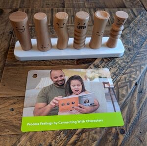 Lovevery wooden feeling characters